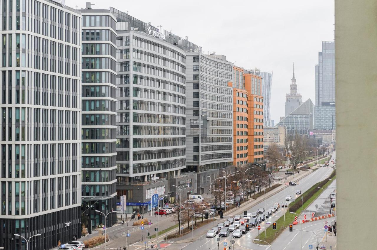 Family Apartment With A Terrace On Aleje Jerozolimskie Варшава Экстерьер фото